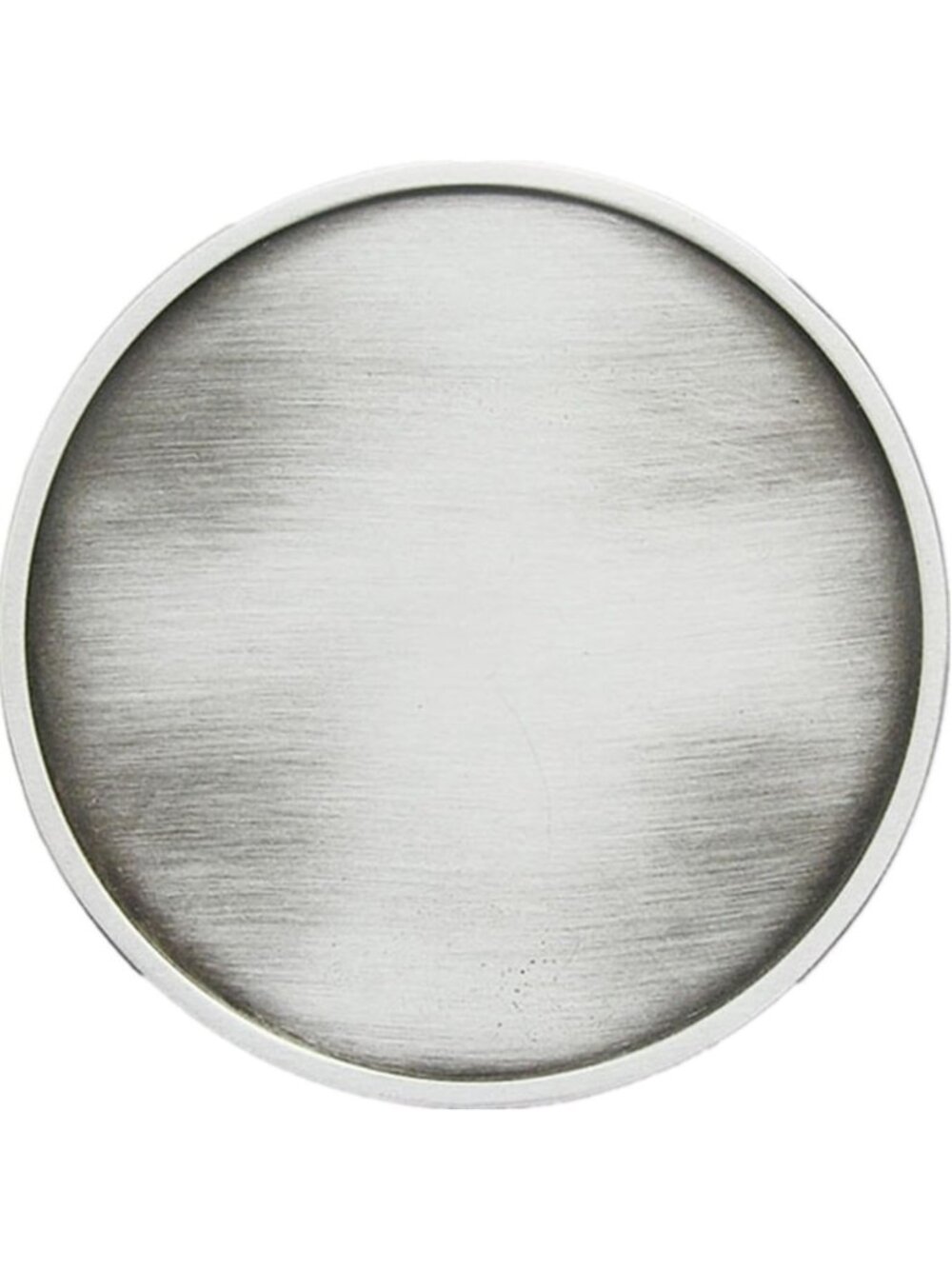Antique Silver Round Blank Custom Belt Buckle for Jeans & Accessories